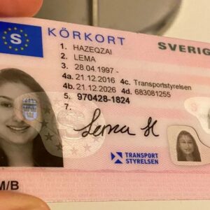 BUY SWEDISH DRIVER’S LICENSE