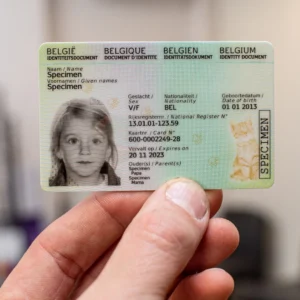 Getting belgian id card