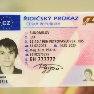 how to get czech drivers license